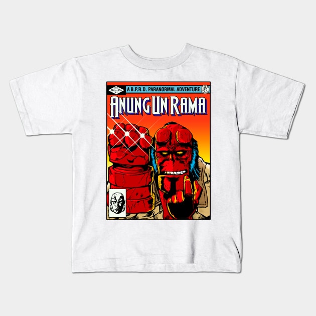 Anung Un Rama Kids T-Shirt by demonigote